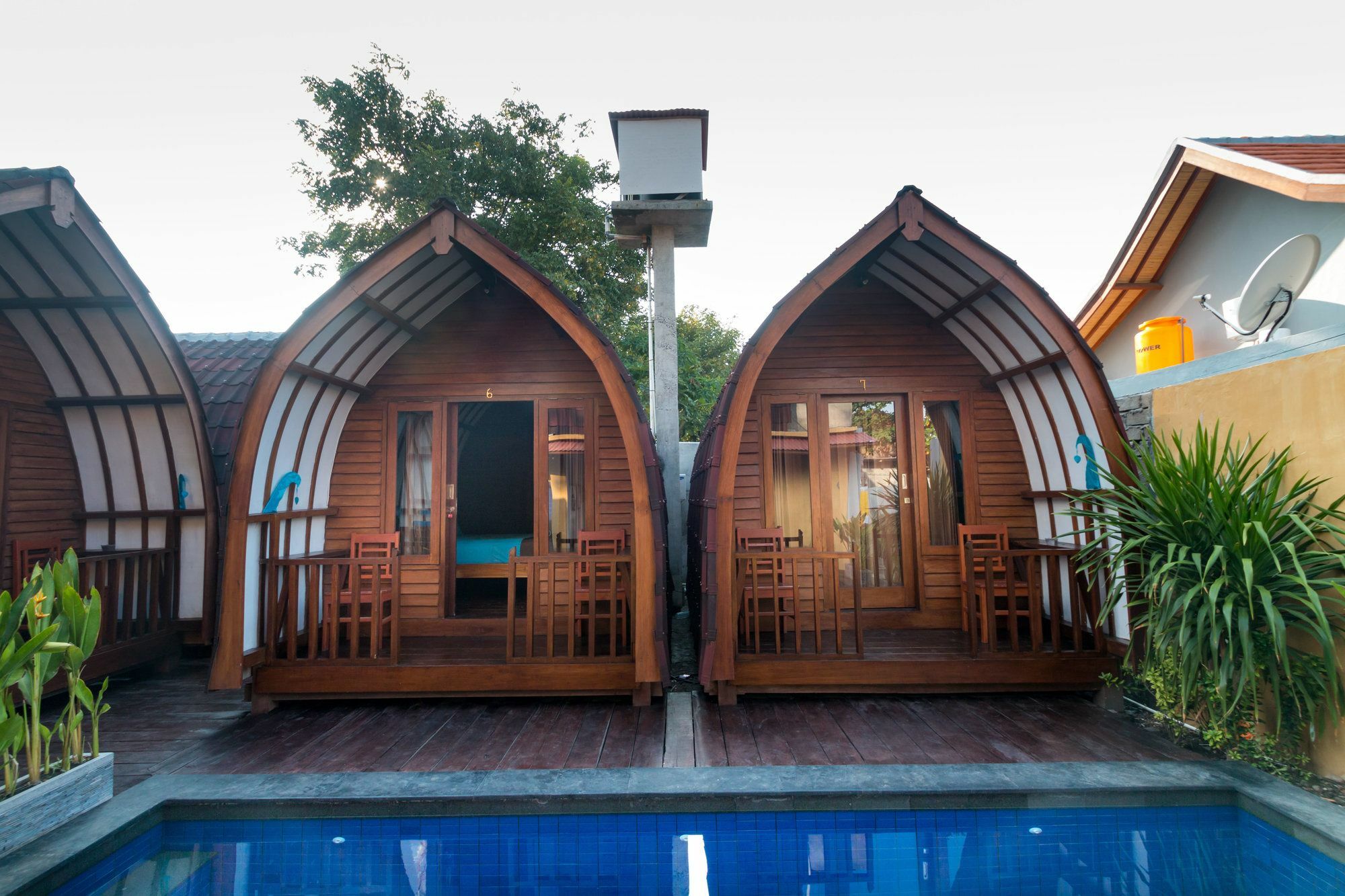 Little Coco Bungalow Hotel Gili Trawangan Exterior photo