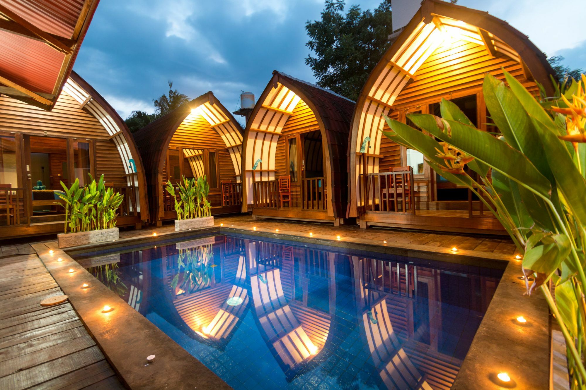 Little Coco Bungalow Hotel Gili Trawangan Exterior photo