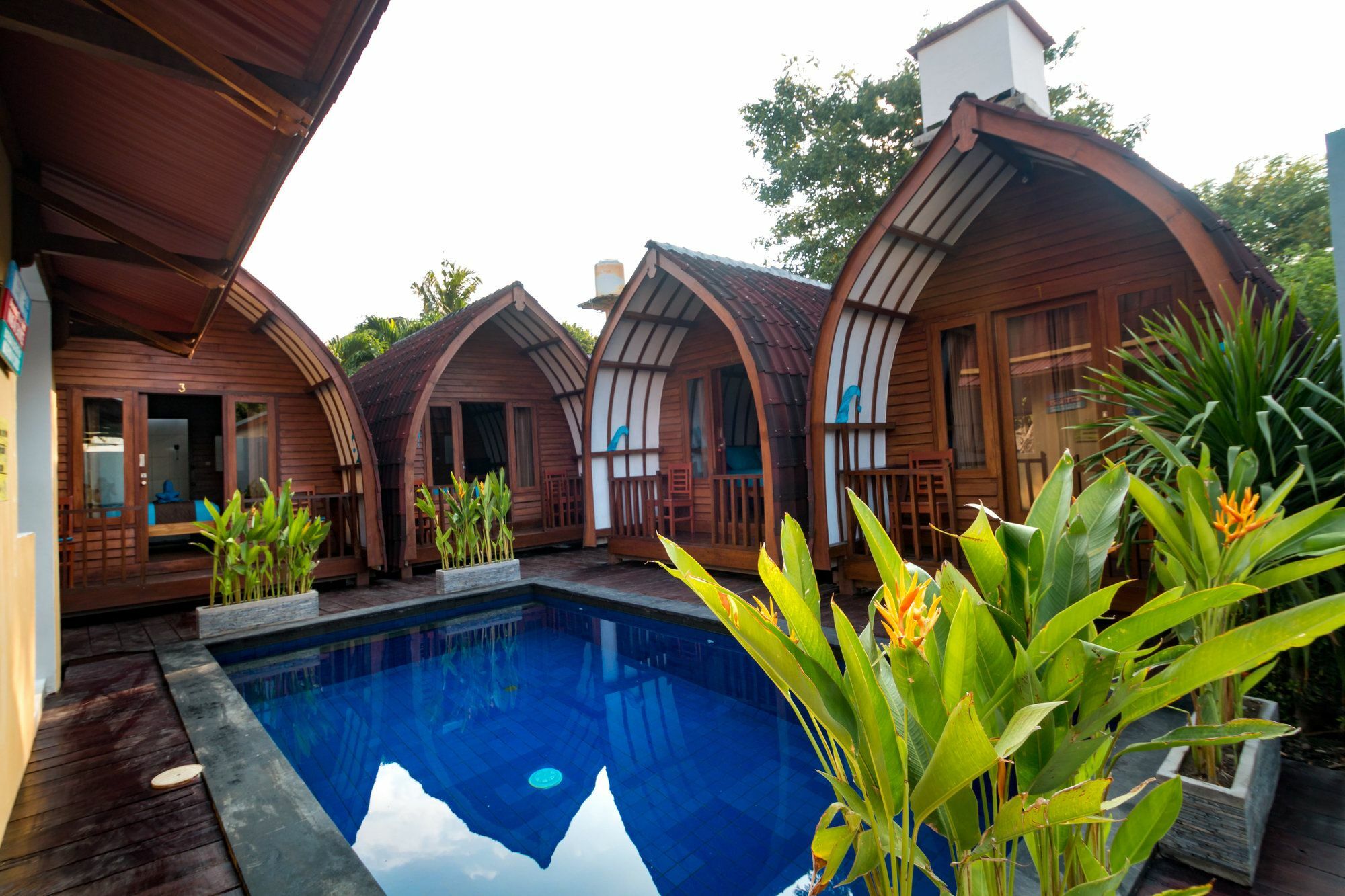 Little Coco Bungalow Hotel Gili Trawangan Exterior photo