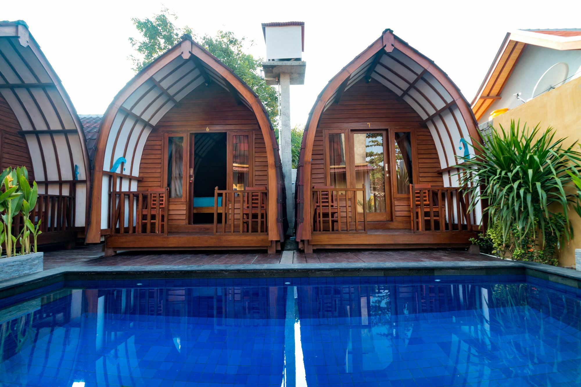 Little Coco Bungalow Hotel Gili Trawangan Exterior photo