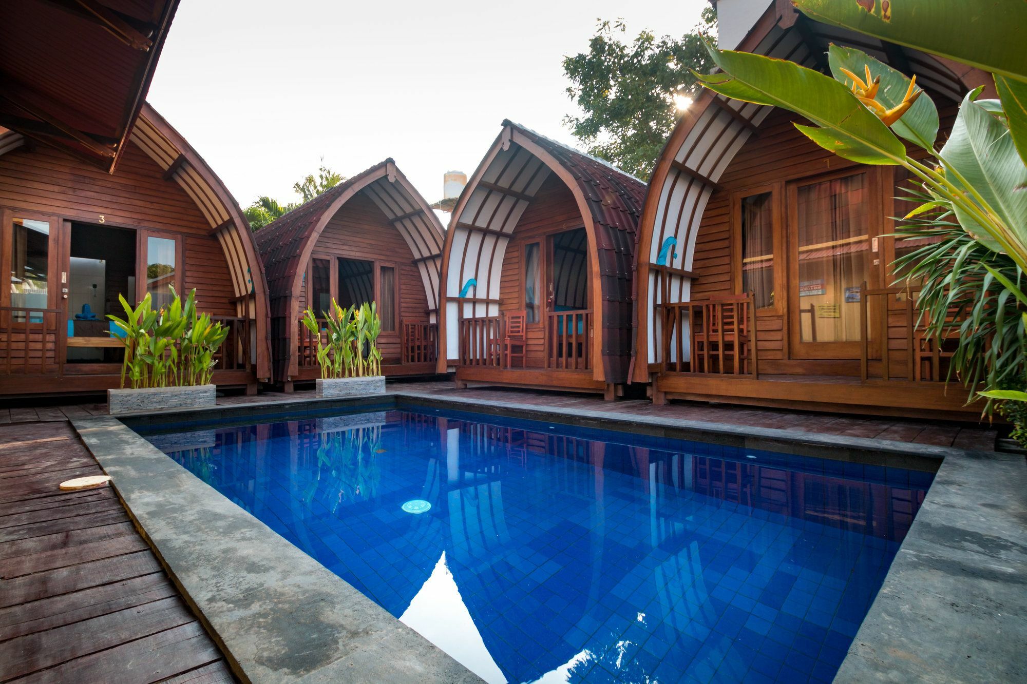 Little Coco Bungalow Hotel Gili Trawangan Exterior photo